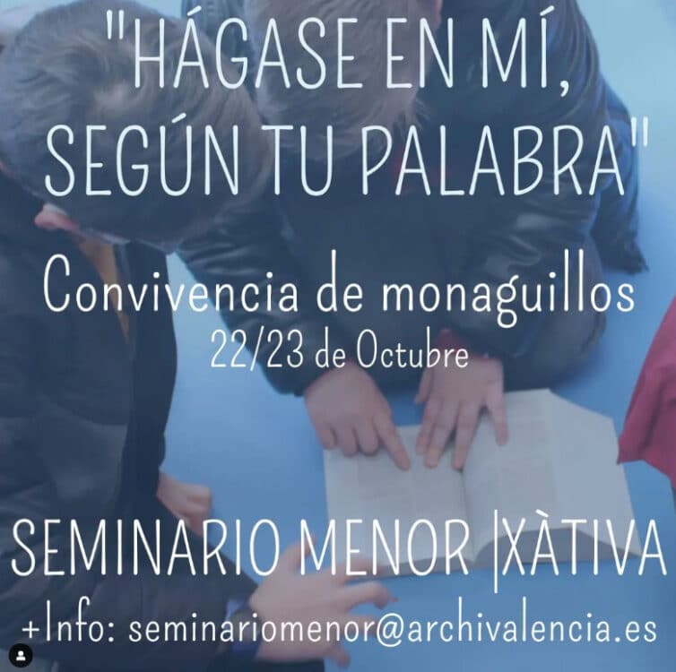 El Seminario Menor En X Tiva Celebra La Primera Convivencia Diocesana