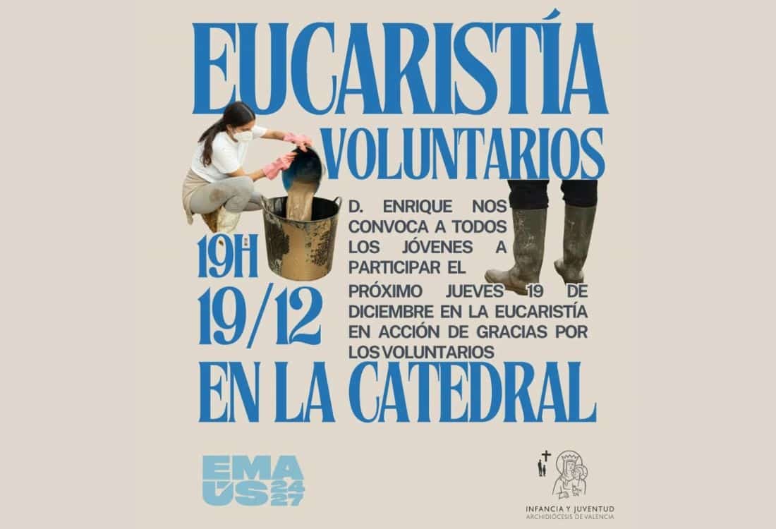 Eucaristía de acción de gracias por los voluntarios en la Catedral